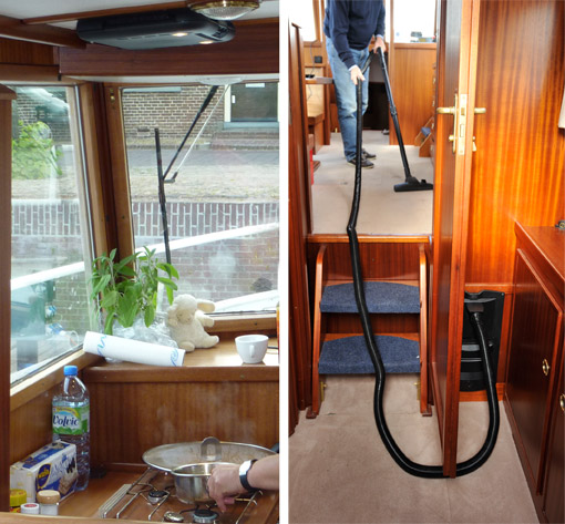 Dunstabzug, Einbaustaubsauger Dunstabzug, Einbaustaubsauger